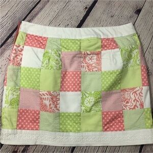 Vineyard Vines Patchwork Mini Skirt
